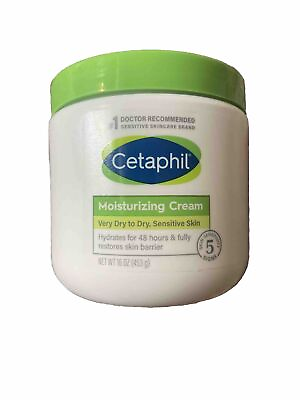 #ad Cetaphil Moisturizing Cream Very Dry to Dry Sensitive Skin 16oz. 453g New $14.99