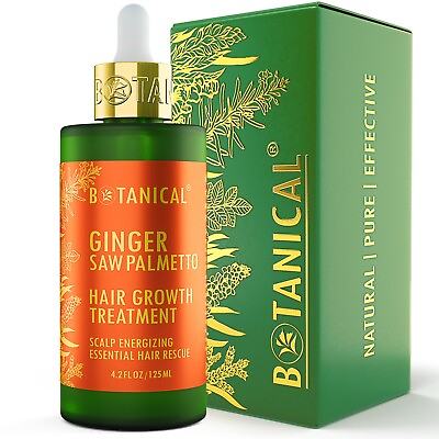 #ad Ginger amp; Saw Palmetto Hair Growth Treatment Scalp Energizing 4.2 Fl Oz $47.50