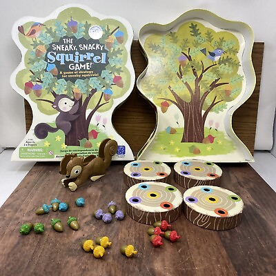 #ad Educational Insights The Sneaky Snacky Squirrel Board Game NOT COMPLETE $15.04