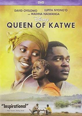 #ad Queen Of Katwe DVD By Madina Nalwanga GOOD $4.97
