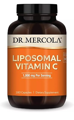 #ad Dr. Mercola Liposomal Vitamin C 1000 mg per Serving 180 Count Pack of 1 $30.96