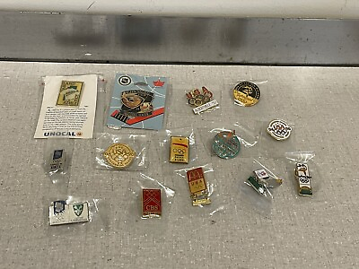 #ad vtg lot of 14 olympic pins $16.00