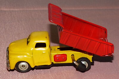 #ad Vintage 1950#x27;s Tin Friction Dump Truck 4quot; $24.00