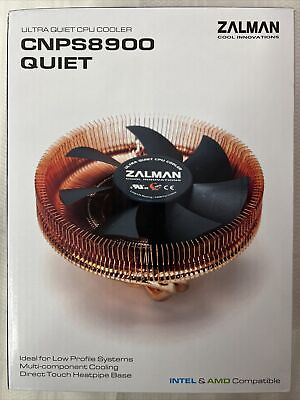 #ad #ad ZALMAN CNPS8900 Low Profile AM4 AM5 AM3 110mm PWM Ultra Quiet CPU Cooler $39.95