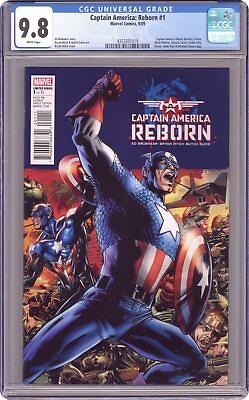 #ad Captain America Reborn 1A Hitch CGC 9.8 2009 4353501019 $115.00