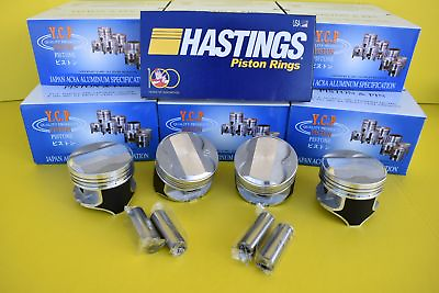 #ad YCP 75.5mm P29 Pistons Coated High Dome Compression Honda Civic CRX D16 SOHC $164.95
