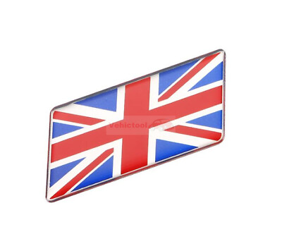 #ad 2x England United Kingdom UK Britain Flag Expoy Resin Emblem Badge Sticker Decal $8.96