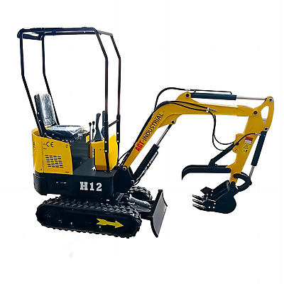 #ad AGT NEW Mini Excavator 13.5 HP 1 Ton Digger Tracked Crawler Bamp;S Gas Engine EPA $5773.99