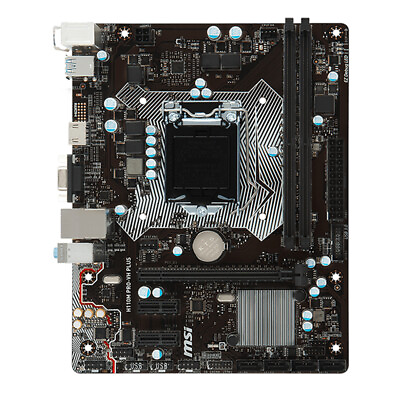For MSI H110M PRO VH PLUS Motherboard LGA1151 DDR4 MICRO ATX Mainboard $112.55