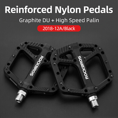 ROCKBROS Mountain Bike Pedals Nylon Composite Bearing 9 16quot; MTB Bicycle Pedals $23.89