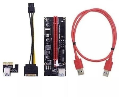 #ad Adaptor PCI E de 60 cm 4pin Molex Multi GPU $10.00