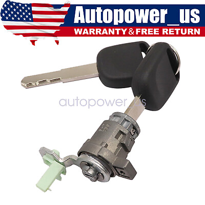 #ad For 2003 2008 HONDA PILOT DRIVERS DOOR LOCK CYLINDER WITH KEY 72185 S9V A21 NEW $18.99
