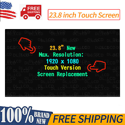#ad New for Asus Vivo V241IC 23.8quot; AIO FHD LCD Touch Screen Panel LM238WF5 SSA1 $249.00