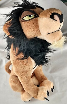#ad Disney The Lion King Scar 14quot; Plush Stuffed Animal Villian Doll C3 $34.99