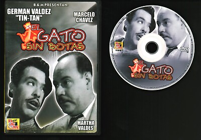 #ad El Gato Sin Botas DVD Bamp;M Release 1957 Mexican Comedy Movie Cat Without Boots $13.50