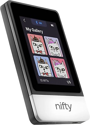 #ad SecuX Nifty Dedicated Gallery Hardware Wallet with Bluetooth $149.00