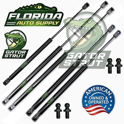 #ad 5 Lift Supports Kit For 2005 2010 Jeep Grand Cherokee. 1 Hood 2 Hatch 2 Window $59.99
