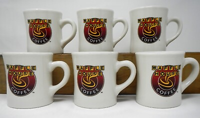 #ad Brand New Waffle House Vintage 9oz Coffee Mug Cup Heavy Ceramic $59.99
