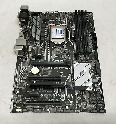 #ad ASUS PRIME Z270 K Intel LGA1151 DDR4 Z270 ATX Motherboard No Power For Parts $28.00