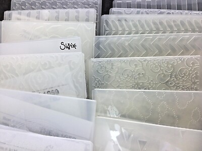 #ad Stampin Up Textured Impressions Embossing Folders amp; Stampin Cut amp; Emboss U PICK $8.00