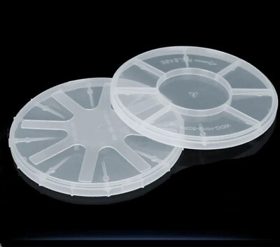 #ad 6 Inch Single Wafer Carrier Case Pack of 5 Polypropylene Cleanroom Class 10 $49.00