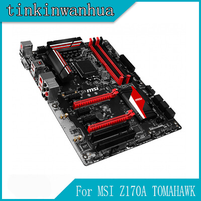 #ad #ad FOR MSI Z170A TOMAHAWK System Board LGA1151 DDR4 ATX Support 6 7th Gen Processor $149.00