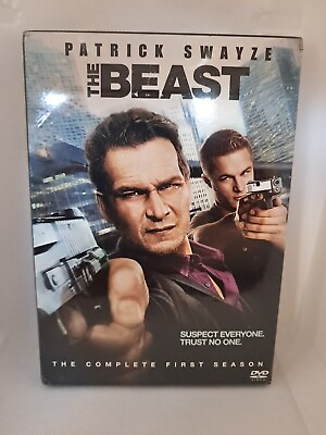 #ad The Beast Season 1 DVD 3 Disc Set Patrick Swayze Travis Fimmel Sealed $11.95