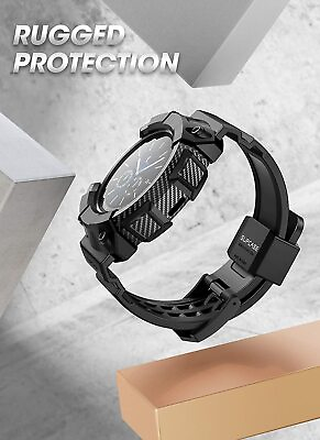 #ad For Samsung Galaxy Watch 3 45mm SUPCASE Wristwatch Bands Durable Watch Case $18.19