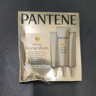 #ad Pantene Pro V Intense Rescue Shots Hair Ampoules 3 cttotal of 1.5 fl oz 03 22 $14.99