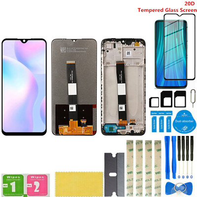 #ad OEM For Xiaomi RedMi 9A 9C Lcd Display Screen Touch Digitizer Assembly Replace $20.19