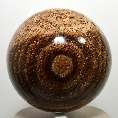#ad 3.7quot; Brown Banded Aragonite Sphere Polished Large Gemstone Crystal Ball Peru $42.36
