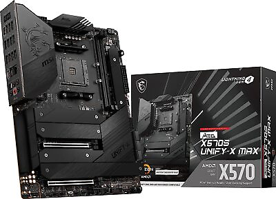 #ad #ad MSI MEG X570S Unify X MAX Gaming Motherboard ATX AMD Socket AM4 $272.66
