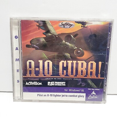 Video Game PC A 10 Cuba Activision by Eric Hellcats Parker $15.70