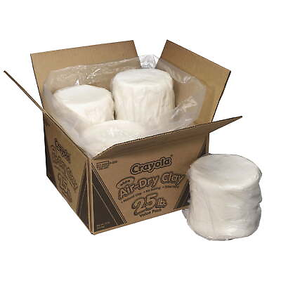 #ad Air Dry Clay Value Pack in White 25 Pounds $27.48