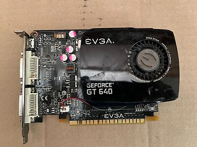 #ad EVGA NVIDIA GEFORCE GT 640 2GB DDR3 PCIE GRAPHICS CARD M1 4 7 $16.99