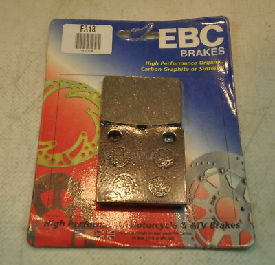 #ad EBC Organic FA18 OE Brake Pads Quality Replacement One Pair $21.99