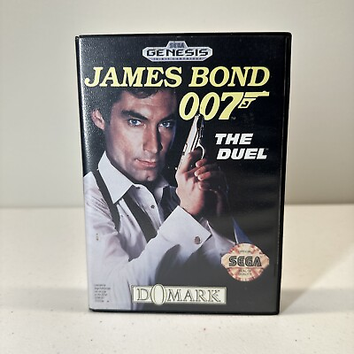 #ad James Bond 007: The Duel Sega Genesis 1994 Replacement Case. $19.99