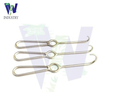 #ad Bone Hook Small Medium Large Stainless Steel Orthopedic Surgical Instruments $46.80