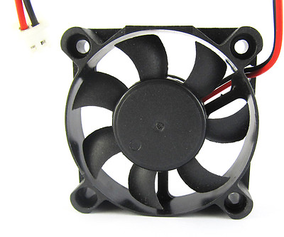 #ad 1pc Brushless DC Cooling Fan 12V 50x50x10mm 50mm 5010S 2pin Connectors NEW $3.00