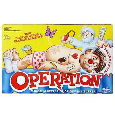 #ad Classic Family Favorite Operation Game Board Game for Kids Ages 6 and Up $17.99