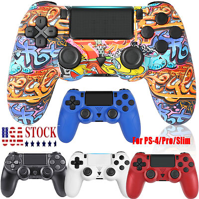 #ad Wireless For Playstation 4 Bluetooth Controller For PS 4 Pro Slim Gamepad New $18.99