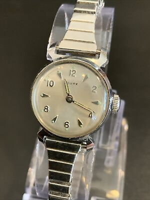 #ad Vintage Ladies Women’s Manual Wind Up Wristwatch Timex $9.95