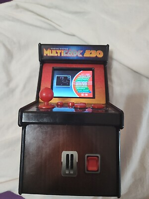 #ad Multicade 230 Sound Logic XT Mini Retro Arcade Video Game Machine works $15.00