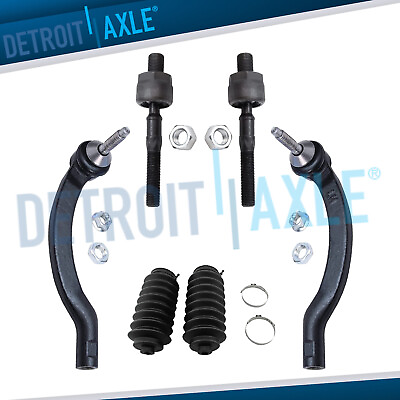 #ad 6pc Inner amp; Outer Tie Rod Rack amp; Pinion Boot for 2001 2006 Volvo S60 S80 V70 $42.86