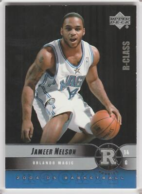 #ad Jameer Nelson RC Orlando Magic 2004 05 Upper Deck R Class #110 Rookie $2.01
