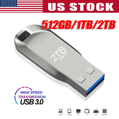 #ad 2TB USB 3.0 Flash Drive Thumb U Disk Memory Stick Pen PC Laptop Storage New $10.79