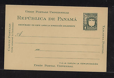 #ad Panama postal card Panama seal unused PS0415 $9.50