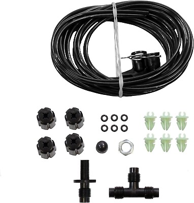 #ad Air Shock Absorber Suspension Hose Line Accessory Adaptor Kit Ride Repair Parts $32.31