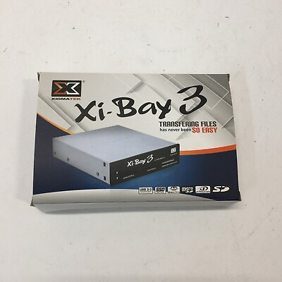 XIGMATEK Xi Bay 3 USB3.0 2.0 Multi Memory Card Reader With 2.5quot; HDD Dock $19.99