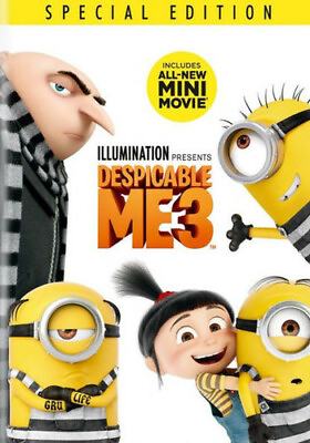 #ad Despicable Me 3 DVD 2017 Fast Shipping $1.01